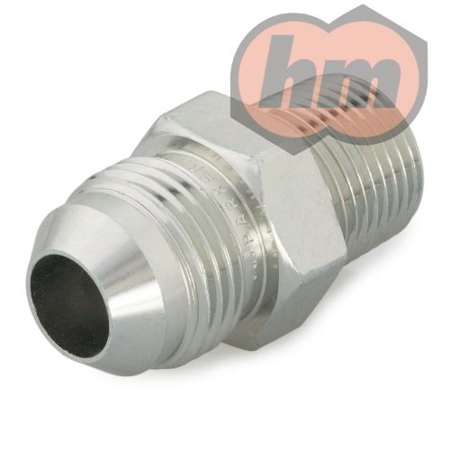 PARKER (10-12FMTXS) Triple-Lok® JIC37 egyenes adapter, NPTF menet