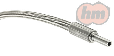 (101549) VA Flex cső rozsdamentes acél/PTFE 1000 mm