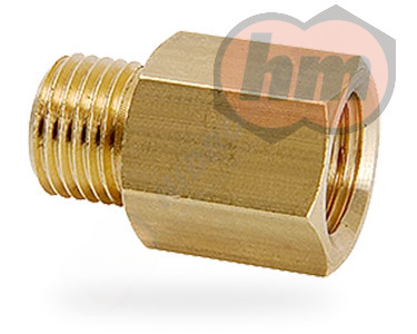 (104820) Betét csatlakozó kG1/4" x bG1/4" (réz)